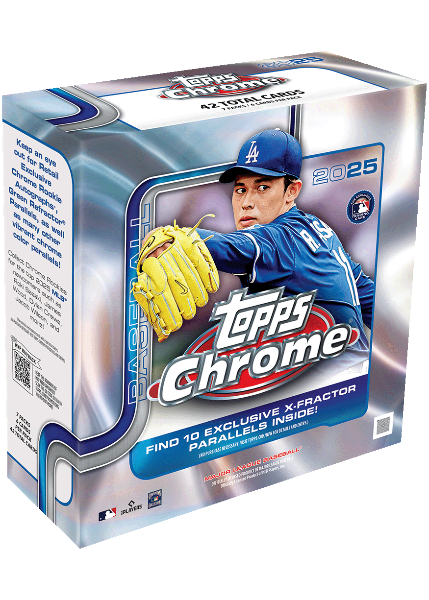 2025 Topps Chrome Baseball - Mega Box